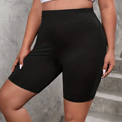 High Waist Slim Shorts for Women