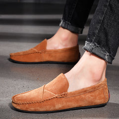 Men's Customizable Loafer Shoes Durable Slip On Moccasins