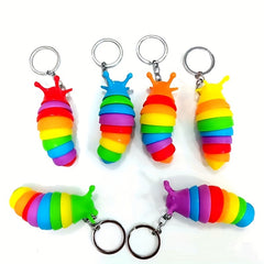 Fat Brain Slug Flexible 3D Slug Fidget Toy All Ages Relief Gift