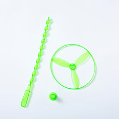 Interactive Bamboo Dragonfly Flying Toy for Outdoor Chase Game