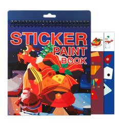 Halloween Christmas Stickers Book Crafts Paint Books Birthday Party Favor
