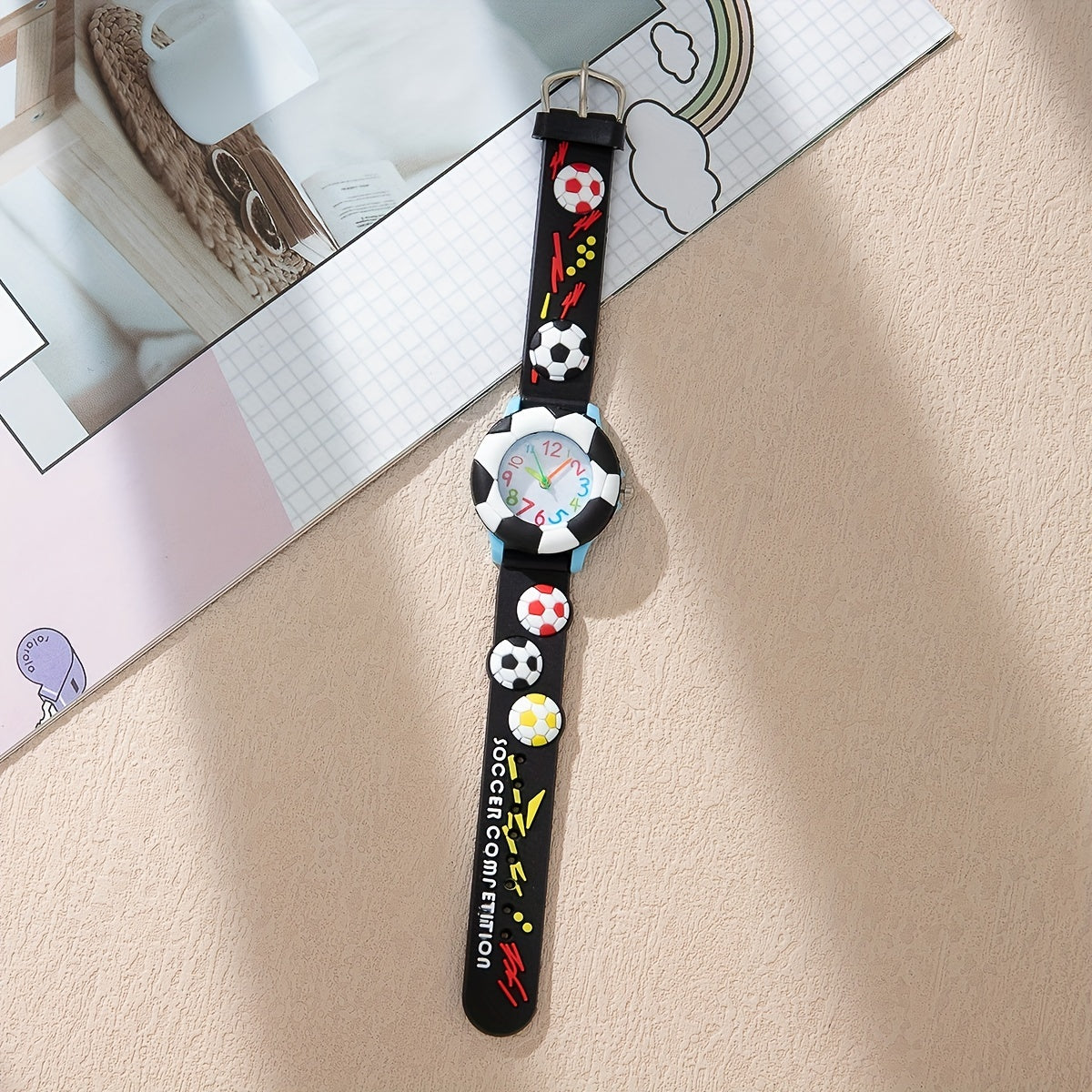 Football Sports Casual Watch