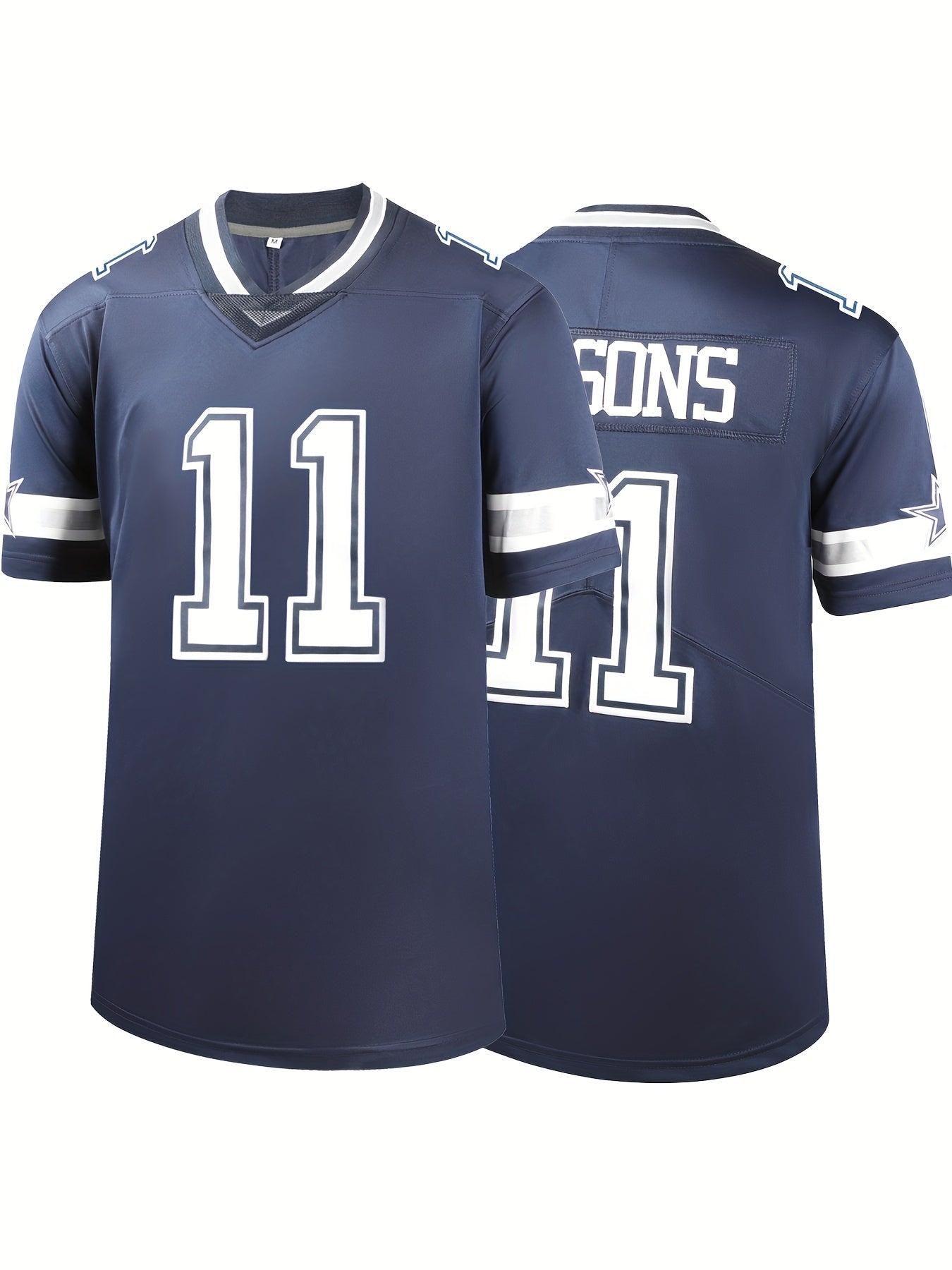 Men's Classic American Football Jersey - Embroidered Stitching