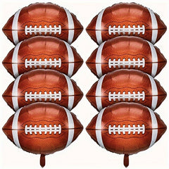 8pcs 18 inch Football Balloons Birthday Graduation Party Decoration