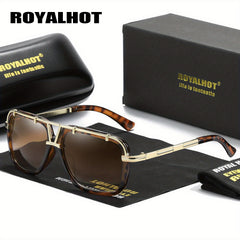 RoyalHot Men's Large Frame Sunglasses for Fishing Driving