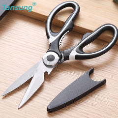 TANSUNG Heavy Duty Kitchen Shears With Cover, Stainless Steel Scissors