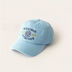 Unisex Adjustable Baseball Cap w/ Letter Embroidery for Sport