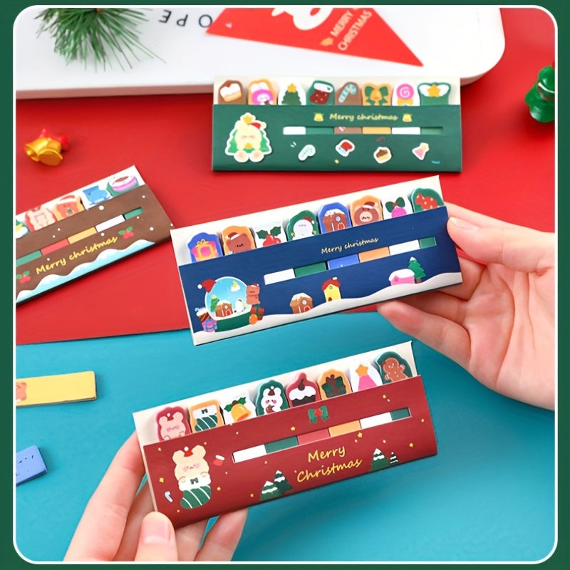 Cartoon Christmas Sticky Notes 30 Sheets