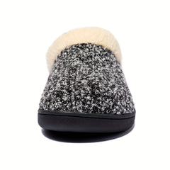 Men's Warm Slip On Slippers, Assorted Colors