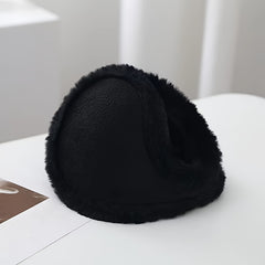 Men's Winter Earmuffs, Thick & Warm, Black