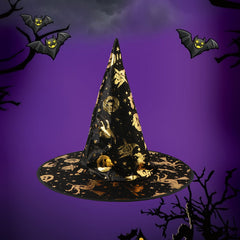 Bronzing Halloween Hat For Men Women Unisex Hat Christmas For Her Party