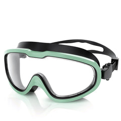 Unisex Swim Goggles UV Protection Anti-fog Diving Goggles Ear Plugs Nose Clips