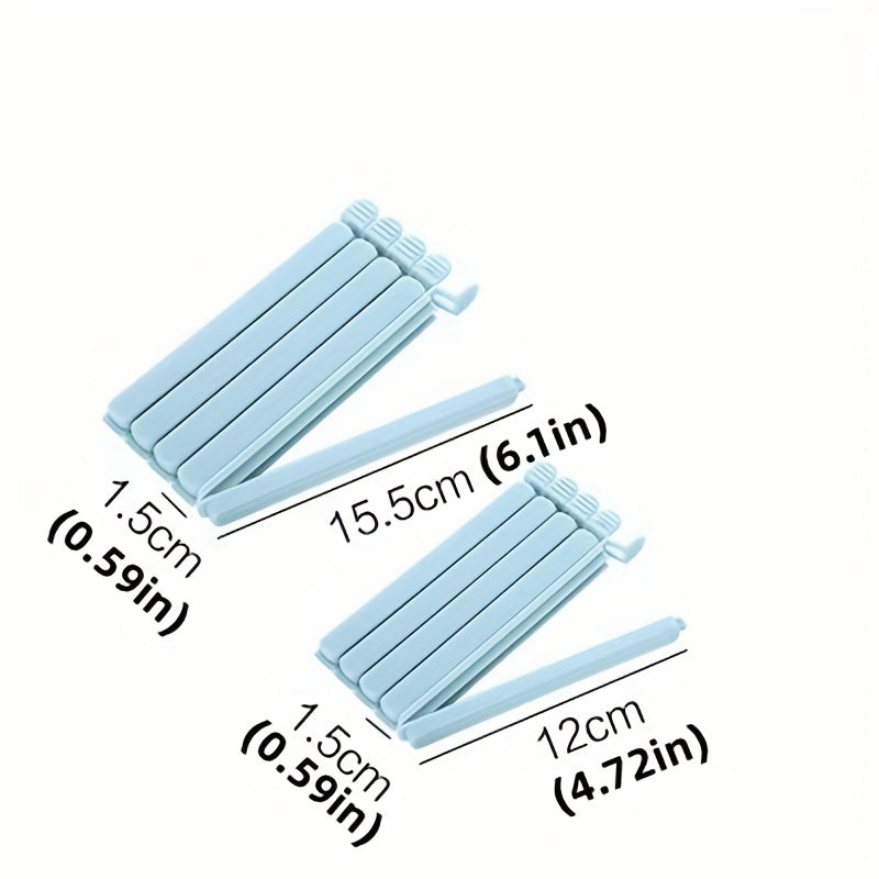 5pcs Plastic Sealing Clips Bag Clips Airtight Sealing Long Clips Kitche...