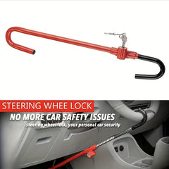 Car Steering Wheel Clutch Throttle Lock Anti theft Anti cut Adjustable