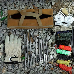 Multifunctional Camping Tool Storage Bag Organizer