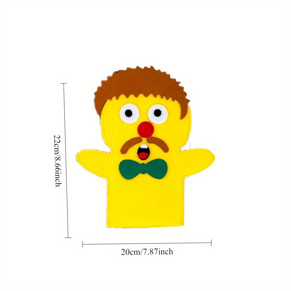 DIY Felt Hand Puppet Kit Create Character Puppets Parties Festive Events