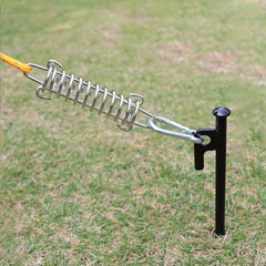 2pcs Stainless Steel Spring for Outdoor Camping Tents