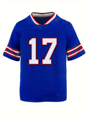 Boys Breathable Rugby Jersey American Football Shirt