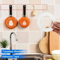 Transparent Nano Tape Reusable Double Sided Adhesive - Universal Disks Glue