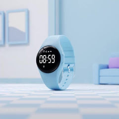 Girls Fashionable Multifunctional Sports Watch Set USB Charging Rechargeable