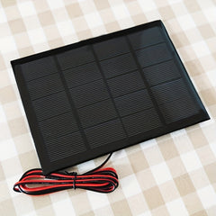Solar Panel Outdoor 104mm 6V 320MA 1 8Wp DIY Epoxy Board PET Power Generation