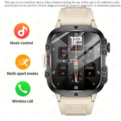4.98 cm Smart Watch Full Touch Screen Fitness Tracker Waterproof Alarm Clock