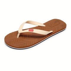 Men's Thong Sandals Rubber Beach Shoes