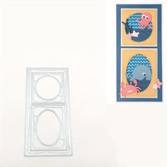 Dog Background Metal Embossing Scrapbooking Cutting Mold