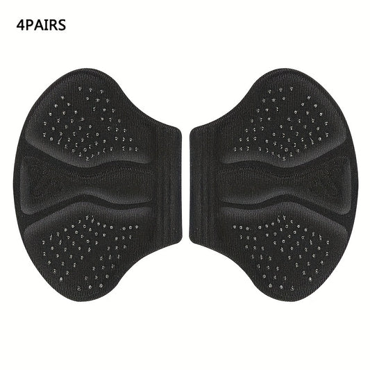 4 Pairs Sports Shoes Heel Pads Anti-wear Self-adhesive Anti-slip