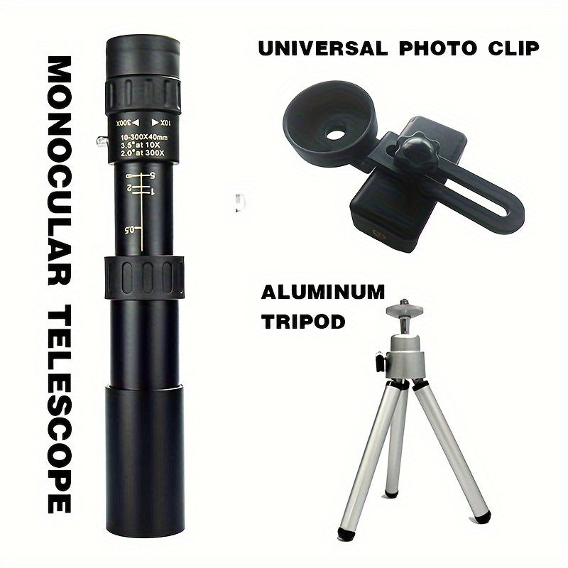 High Definition Outdoor Zoom Monocular Waterproof Compact and Portable