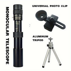 High Definition Outdoor Zoom Monocular Waterproof Compact and Portable