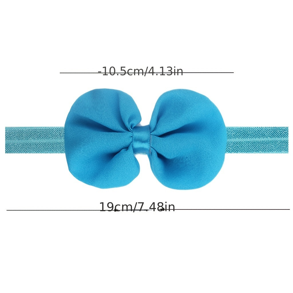 Chiffon Bow Headband Hair Accessories for Baby Girls