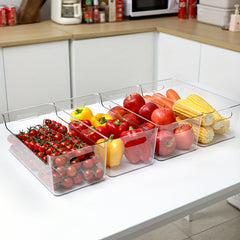 Transparent Refrigerator Storage Box Kitchen Organizer