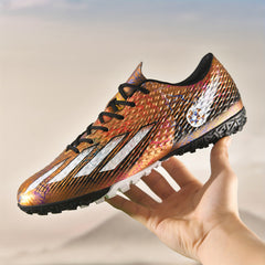 Men's Turf Football Boots Lace Up TF Soccer Cleats