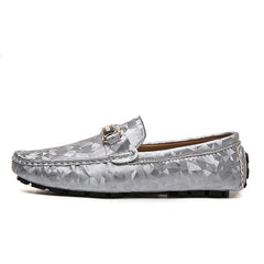 Men's Patterned Moccasin Loafers Non-slip Driving Shoes