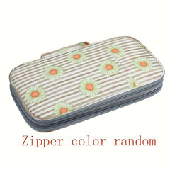 Crochet Storage Bag Large Capacity Portable Crochet Box Handbag