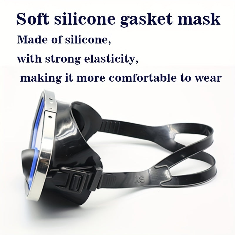 Adult Diving Mask Swimming Goggles Anti fog Snorkeling Equipment