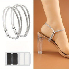 Elastic High Heels Shoe Straps Anti Drop Heel Straps Replacement