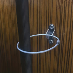 Child Safety Anti Tip Straps Kit - Wall Anchor for Earthquake Proof Furniture