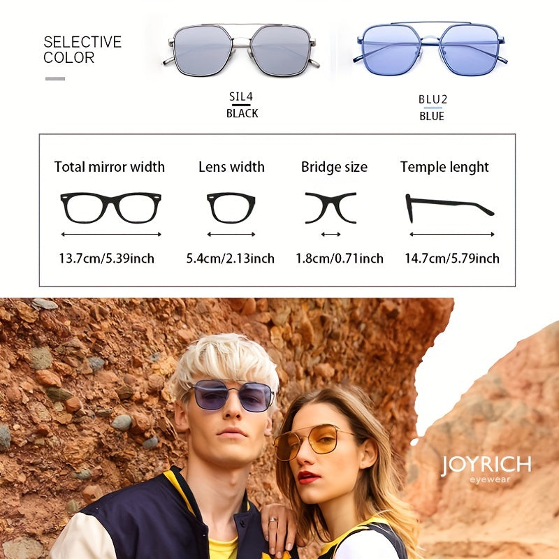 Men's Square Frame Sunglasses UV Protection for Sports