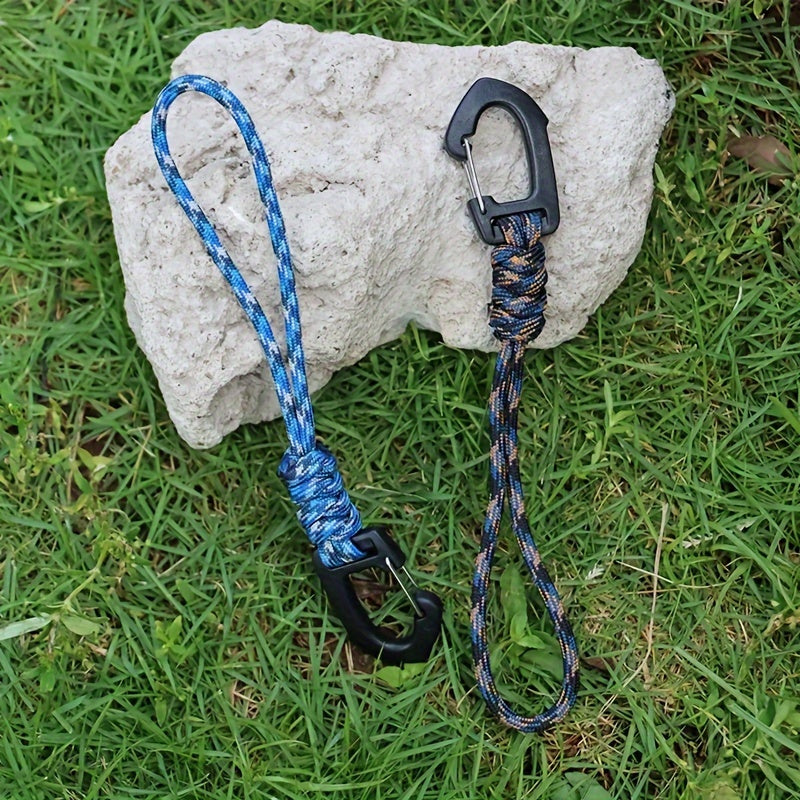 1pc Seven core Wrist Rope Lanyard Keychain Outdoor Camping Hiking Tool