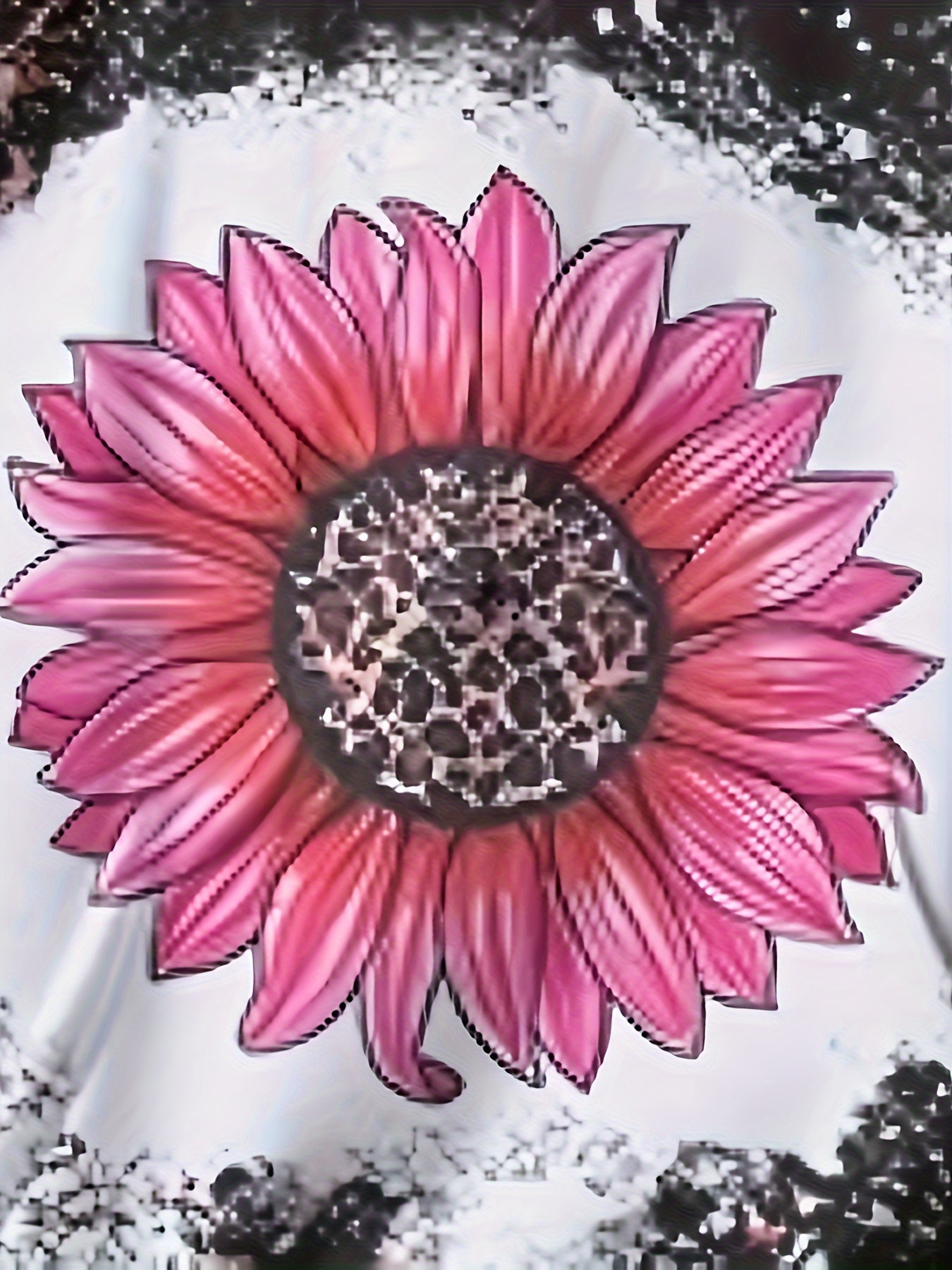 3D Sunflower Graphic Leopard Print Hoodies Girls Comfy Pullover Tops