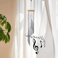 Outdoor Wind Chimes Aluminum Tubes Hanging Hooks
