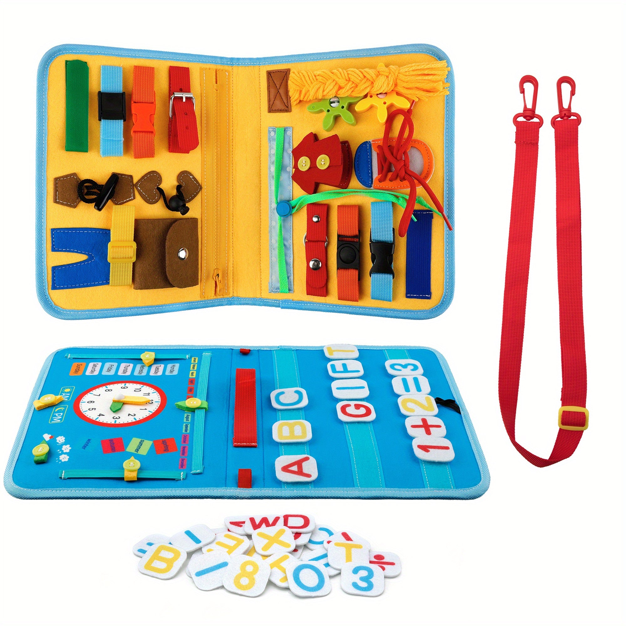 Felt Learning Board for Early Education & Training