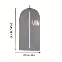 Hanging Clothes Storage Garment Bag Zipper Breathable Suit Cover