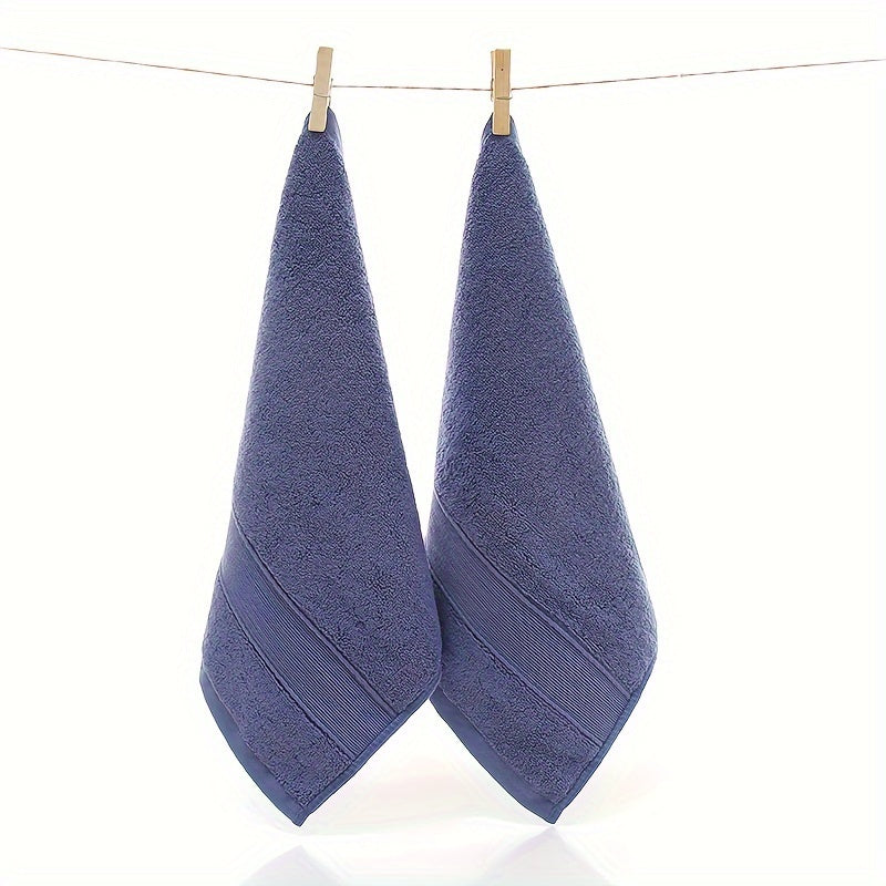 7pcs Thickened Cotton Face Towels Bath Towels 35