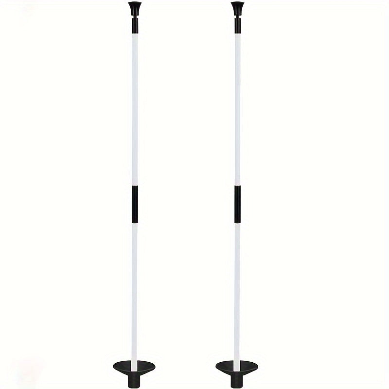 Portable Golf Flagpole Practice Putter Club 2 Segment