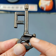 Kong Ming Lock Brain Teaser Metal Puzzle IQ Game for Parties & Competitions