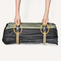 1pc Luggage Strap With Double Safety Buckle Travel Case Packing Belt