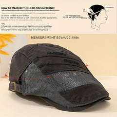Summer Mesh Visor Flat Cap Beret Outdoor Sun Hat